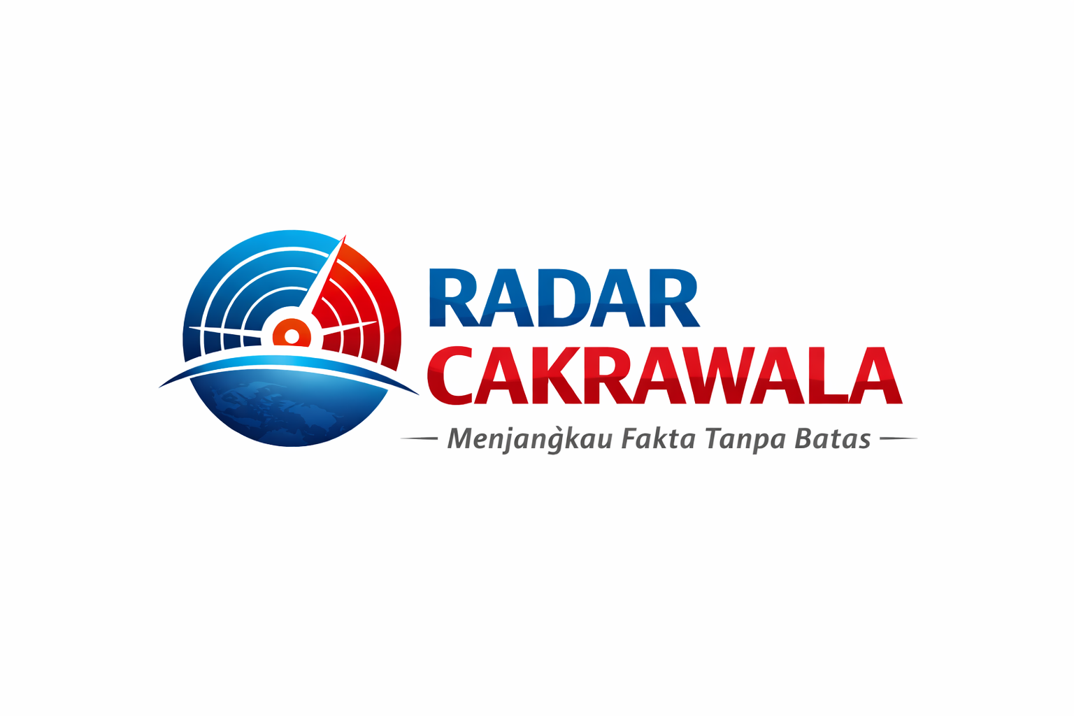 logo desain radar cakrawala